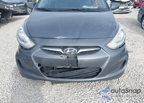 2012 Hyundai Accent Gs z USA, uszkodzony, nr VIN KMHCT5AE1CU049437